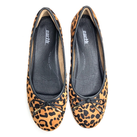 Earth Shoes | Alina Leopard Calf Hair 